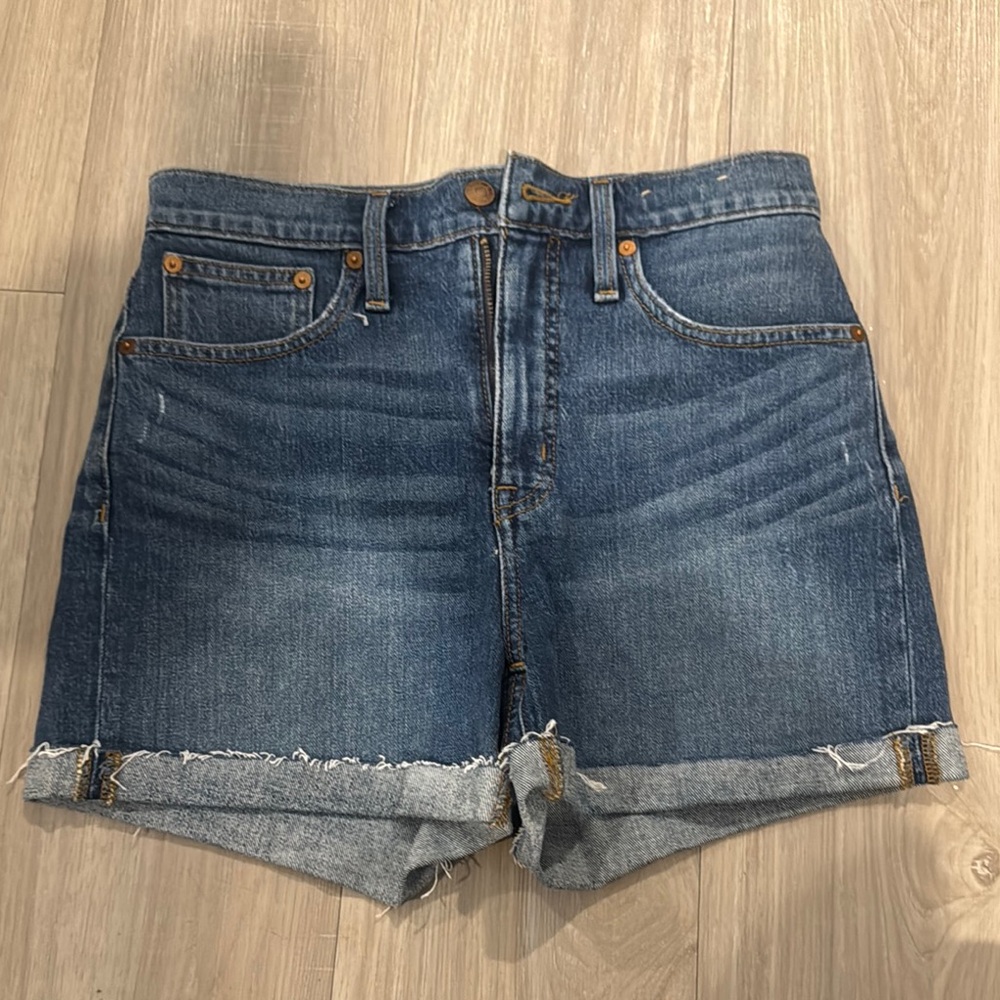MADEWELL Denim Blue Women's Shorts